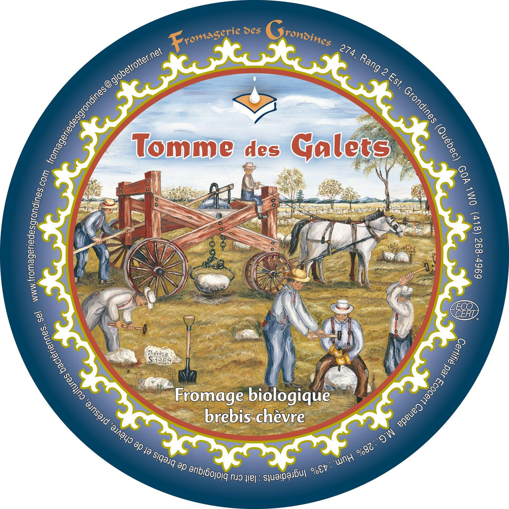 Tomme des Galets - Fromagerie des Grondines